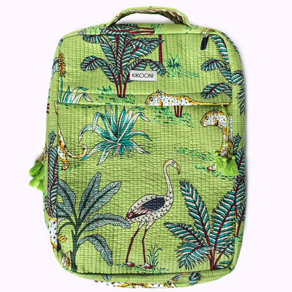 Handgemachte Laptoptasche "Juicy Jungle"