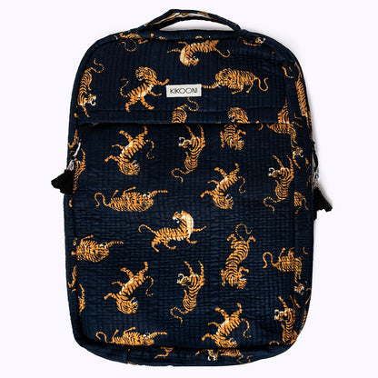 Handgemachte Laptoptasche "Midnight Tiger"