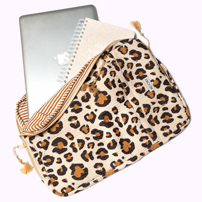 Handgemachte Laptoptasche "oh Leo"