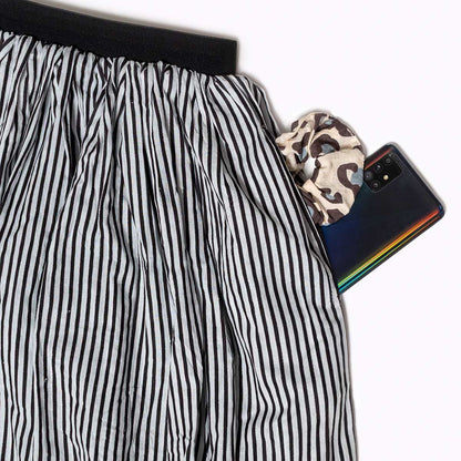 Langer Maxi Rock "Shadow Lines"