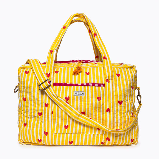 Große Reisetasche "LOVE Edition" sunny