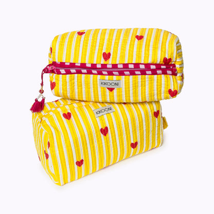 Kosmetiktasche "LOVE EDITION" sunny