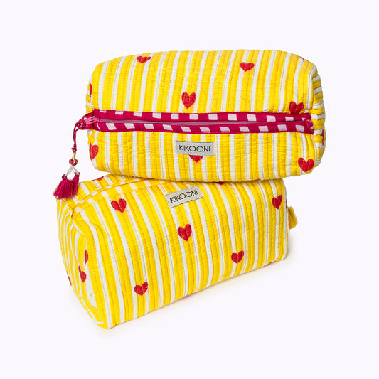 Kosmetiktasche "LOVE EDITION" sunny