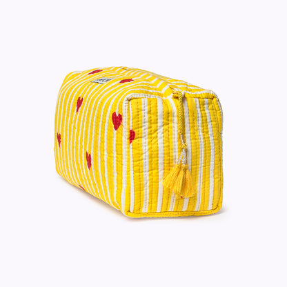 Kosmetiktasche "LOVE EDITION" sunny