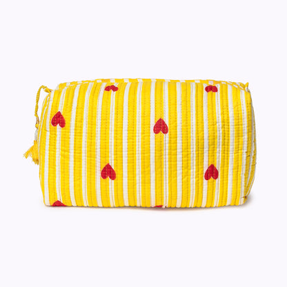 Kosmetiktasche "LOVE EDITION" sunny