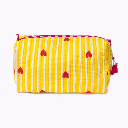 Kosmetiktasche "LOVE EDITION" sunny