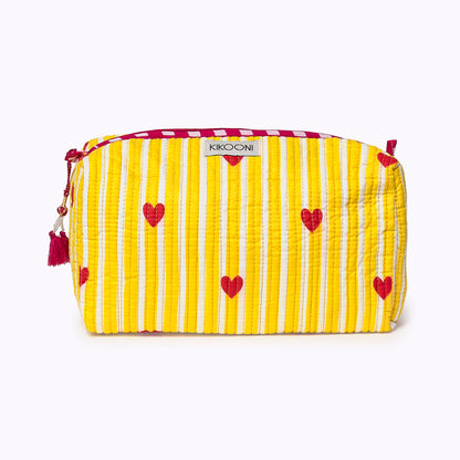 Kosmetiktasche "LOVE EDITION" sunny