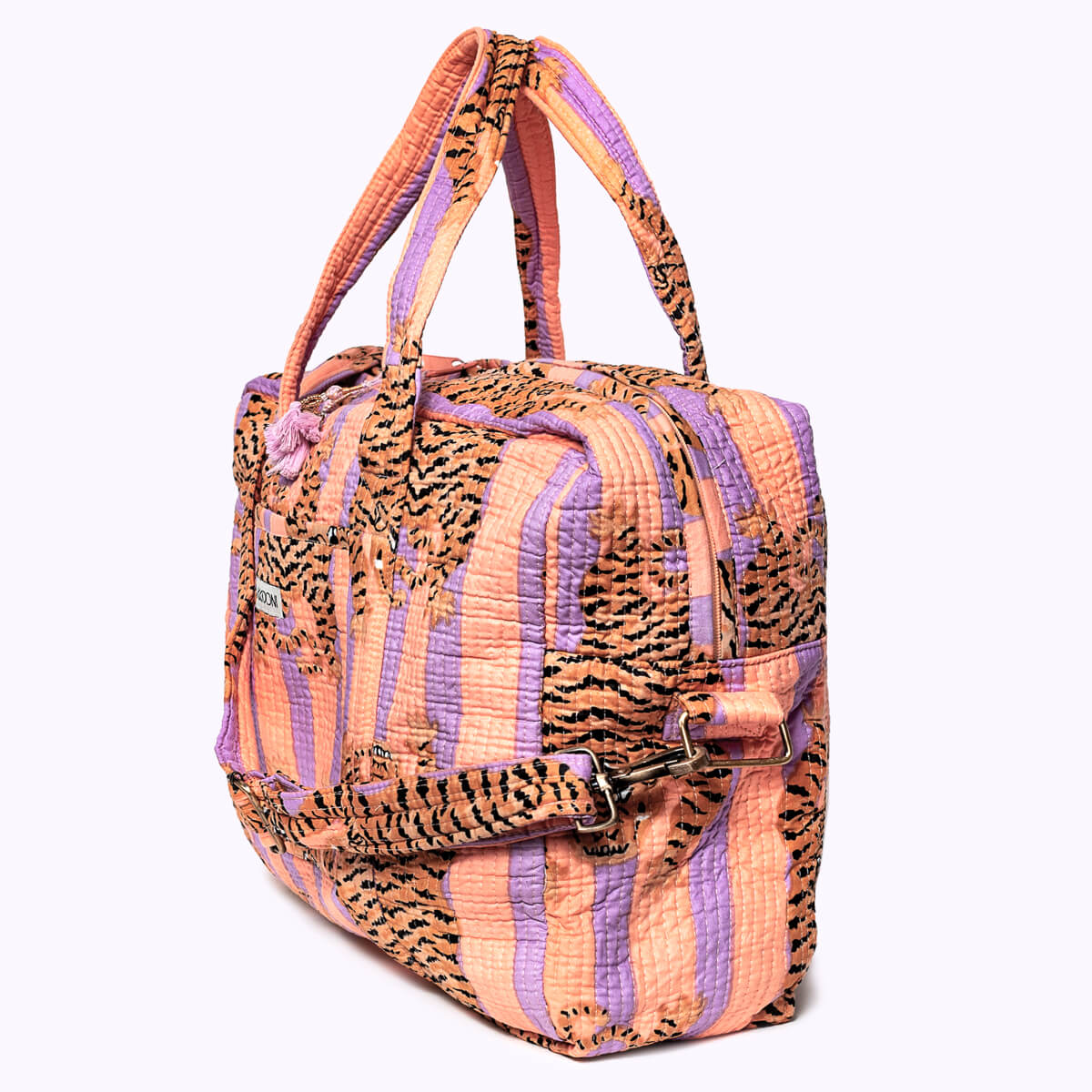 Große Reisetasche "Poppy Tiger peach fusion"