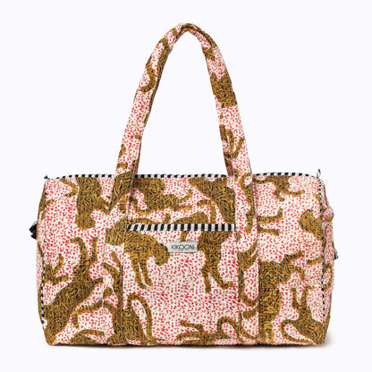 handmade cotton bag "H.LEOPARD"