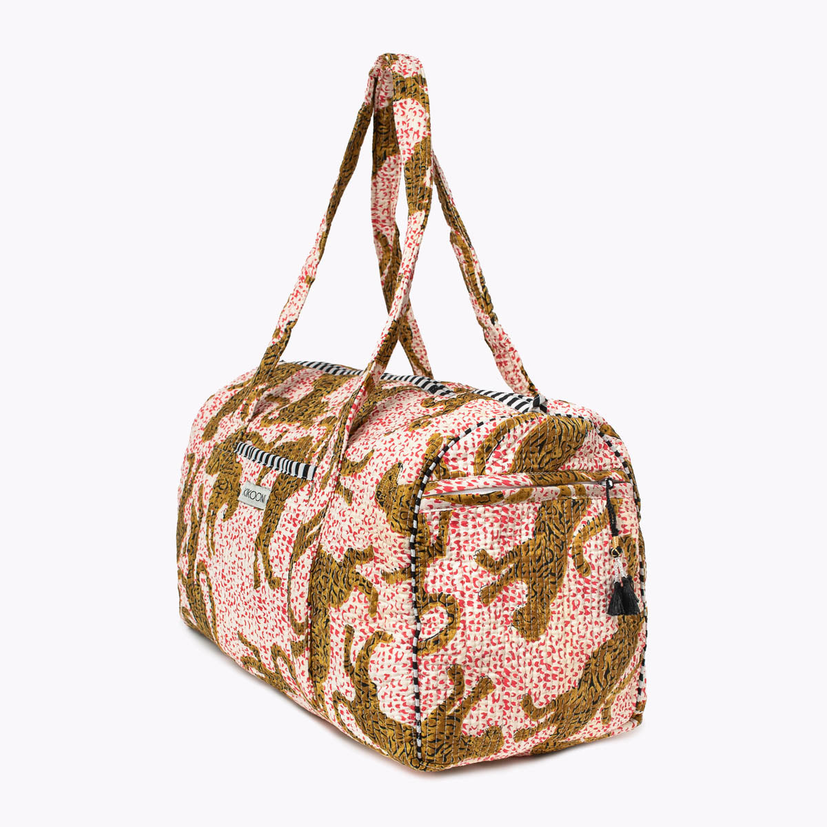 handmade cotton bag "H.LEOPARD"