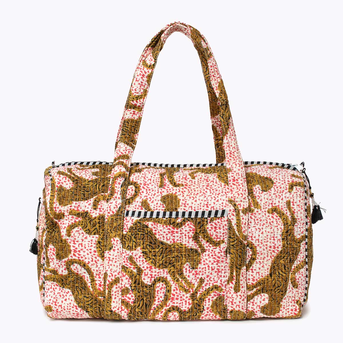 handmade cotton bag "H.LEOPARD"