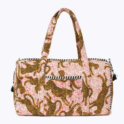 handmade cotton bag "H.LEOPARD"
