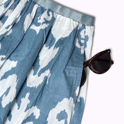 Langer Maxi Rock "Blue Sidha"
