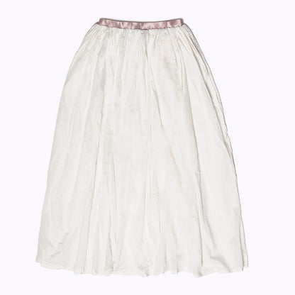 Langer Maxi Rock "Cloud Dancer"
