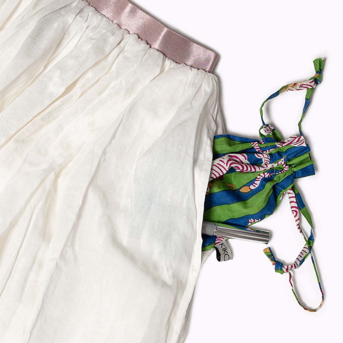 Langer Maxi Rock "Cloud Dancer"