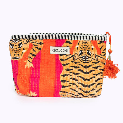 handmade mini bag "Poppy Tiger"