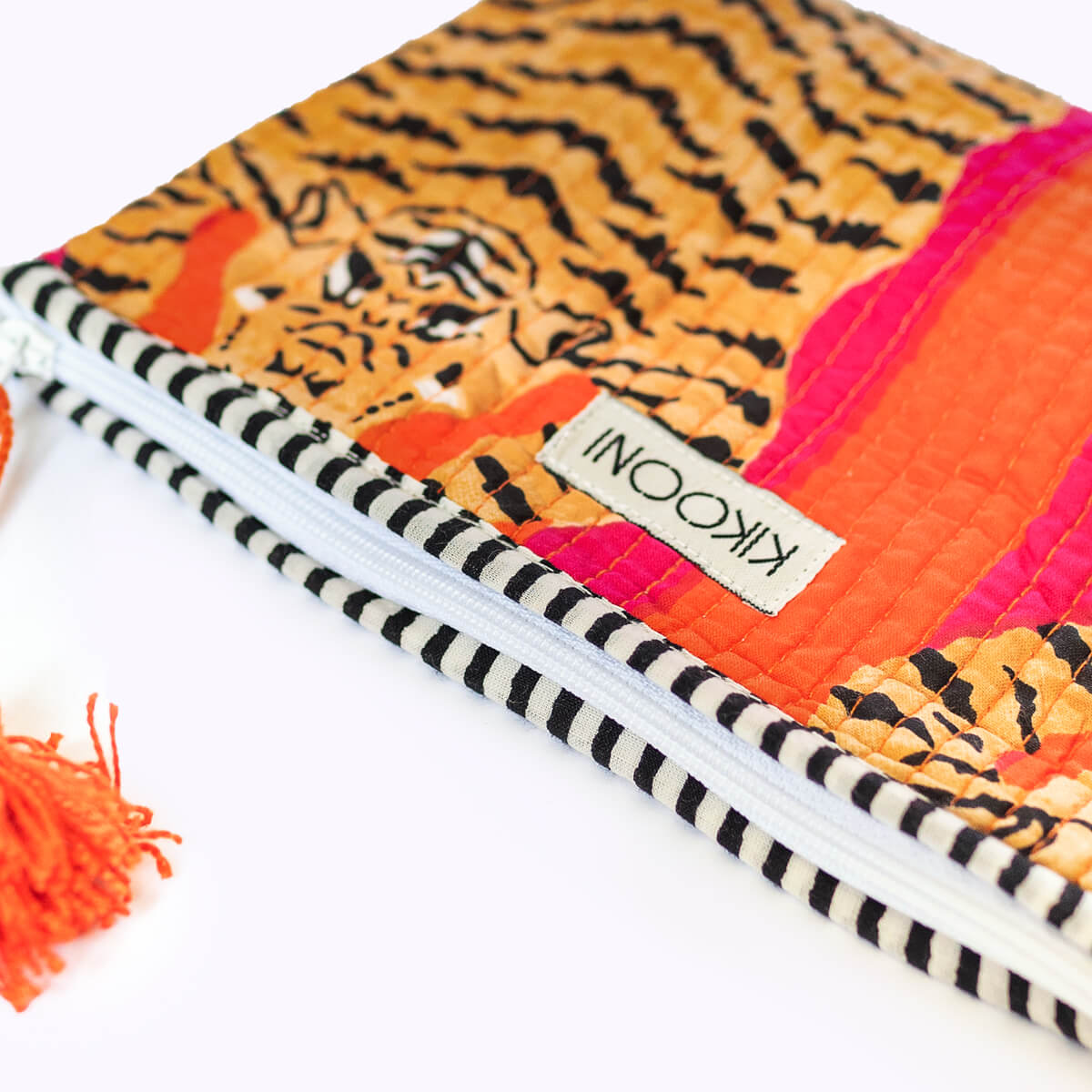Handgemachte Mini Tasche "Poppy Tiger "