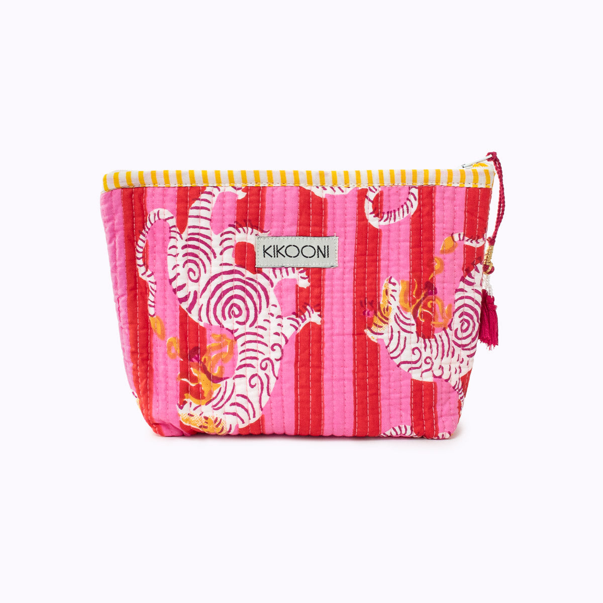  Mini Tasche "Poppy Tiger Love" - authentisches Handwerk