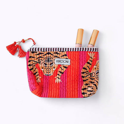 handmade mini bag "Poppy Tiger"