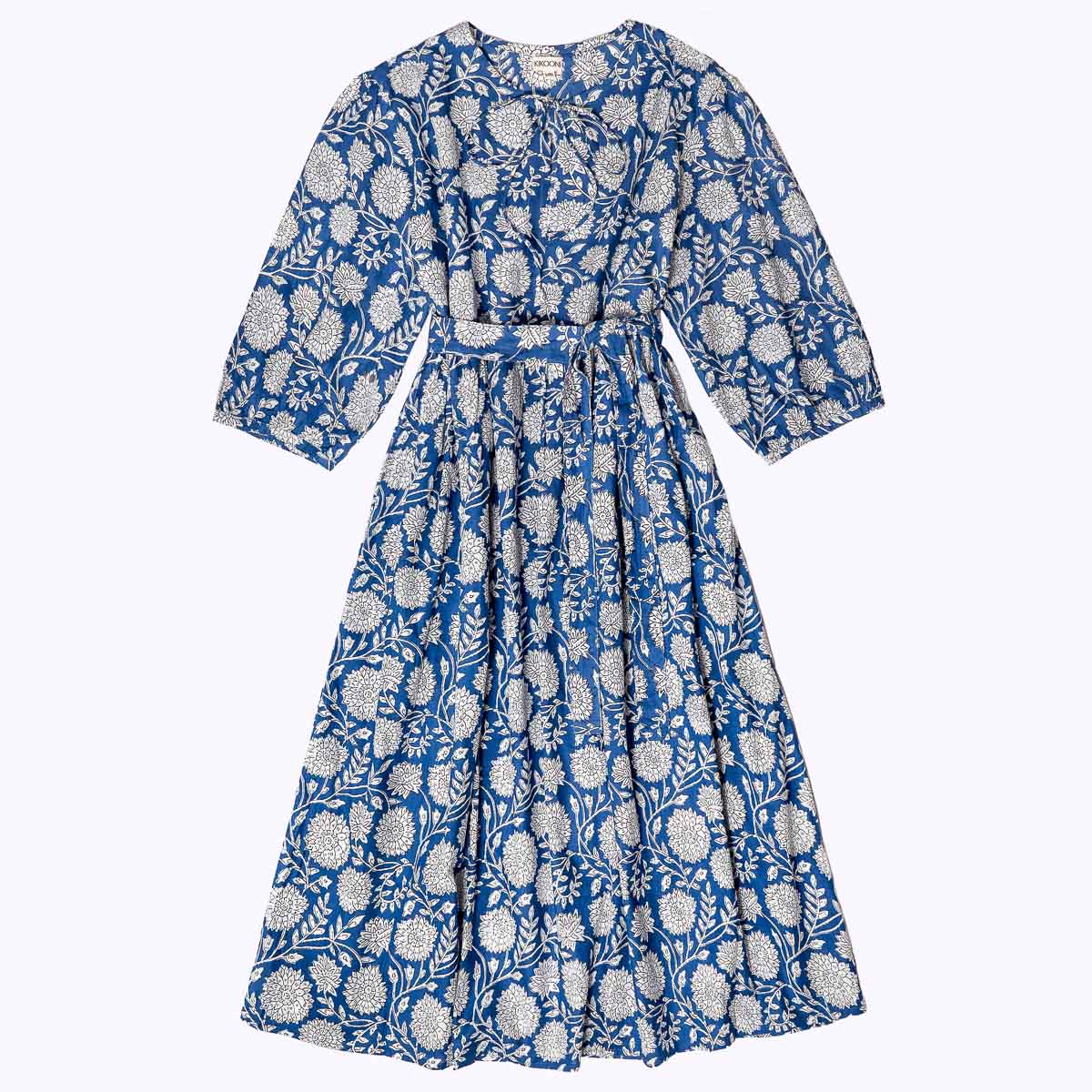 Muse Dress "Blue Garden"