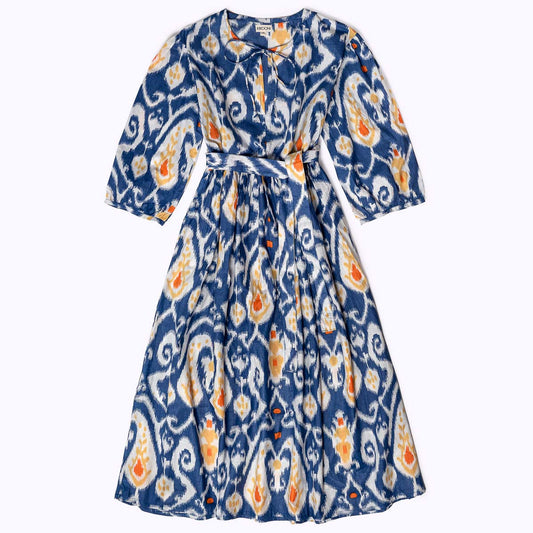 Muse Dress "Blue Paisley"
