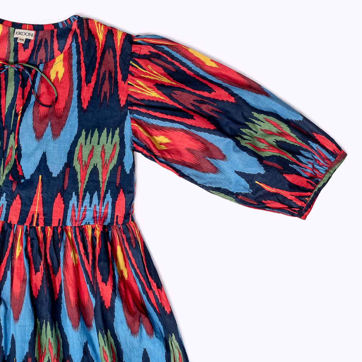 Muse Dress "Dark Ikat"