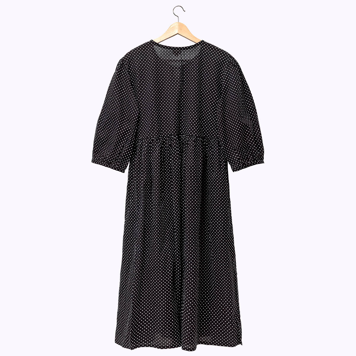 Muse Dress "Mini Polka Black"