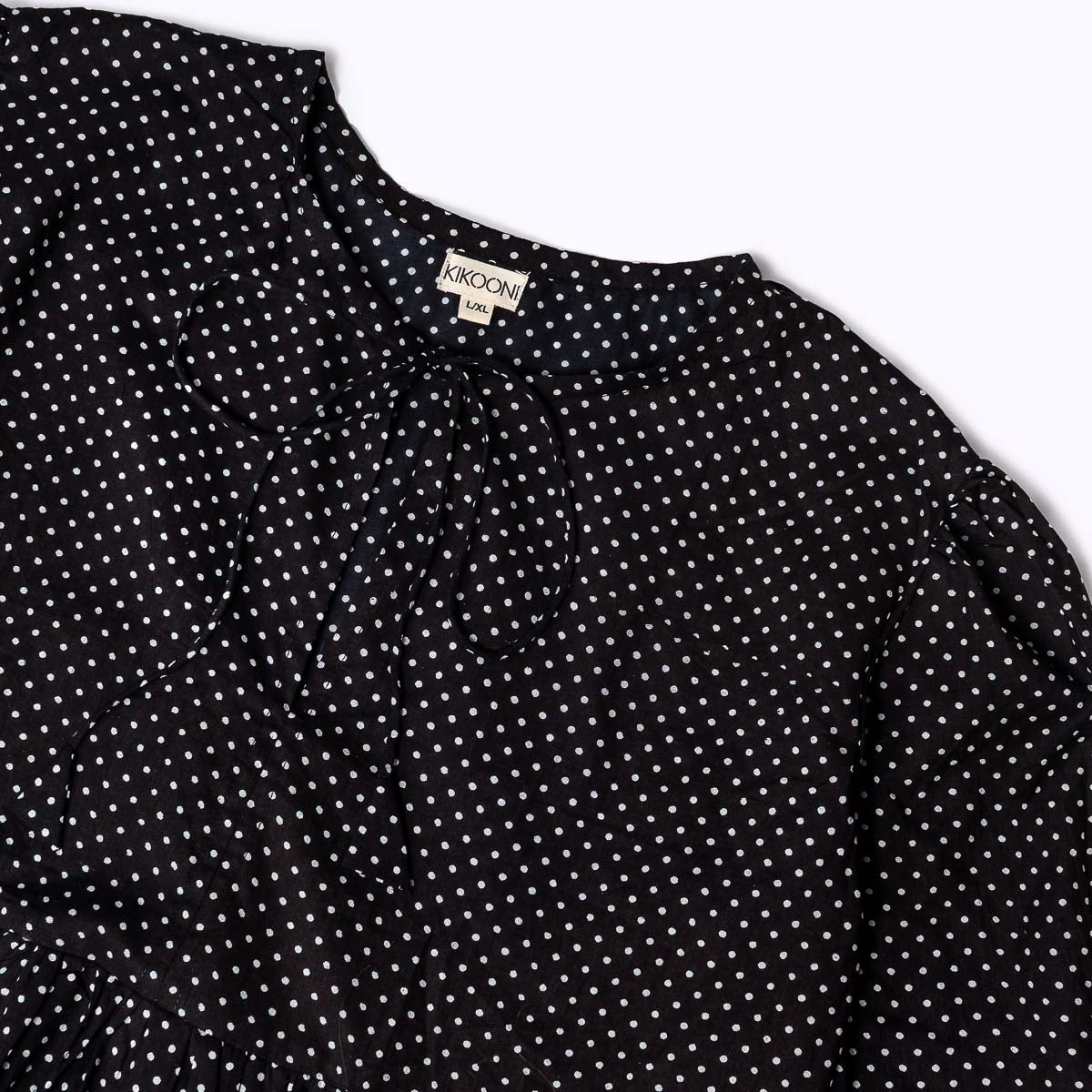 Muse Dress "Mini Polka Black"
