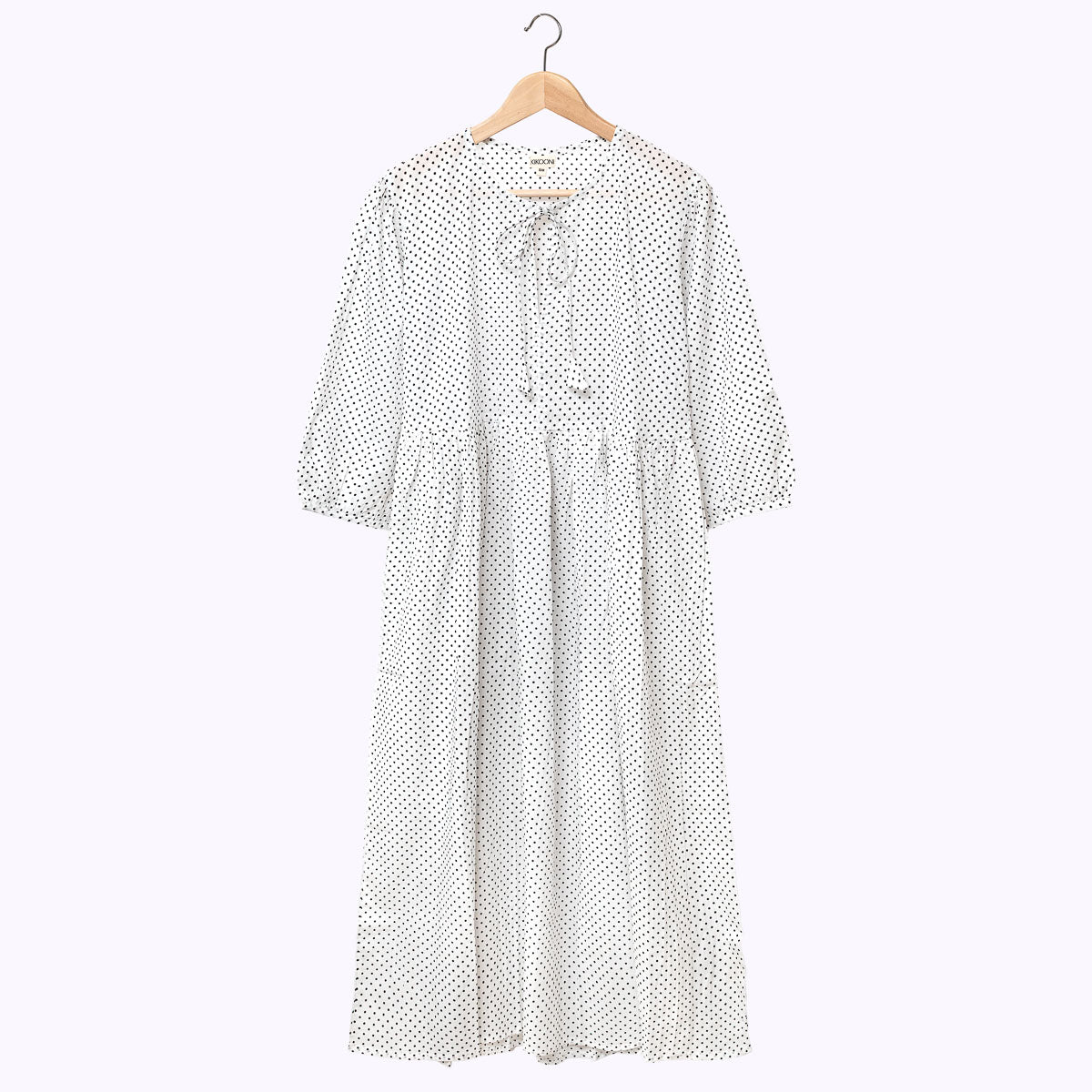 Muse Dress "Mini Polka White"