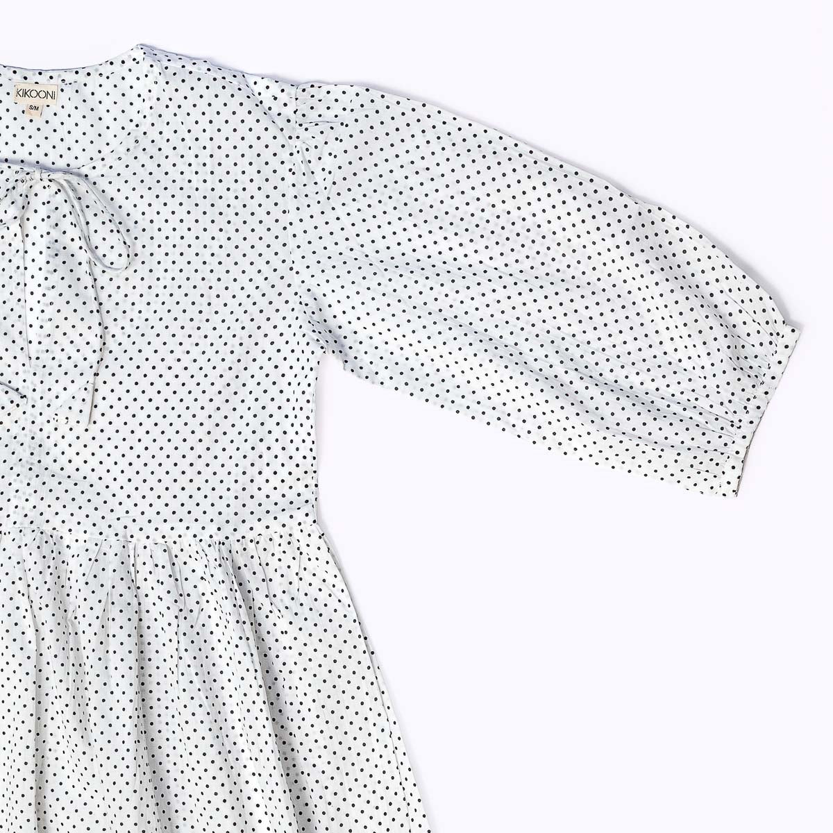 Muse Dress "Mini Polka White"