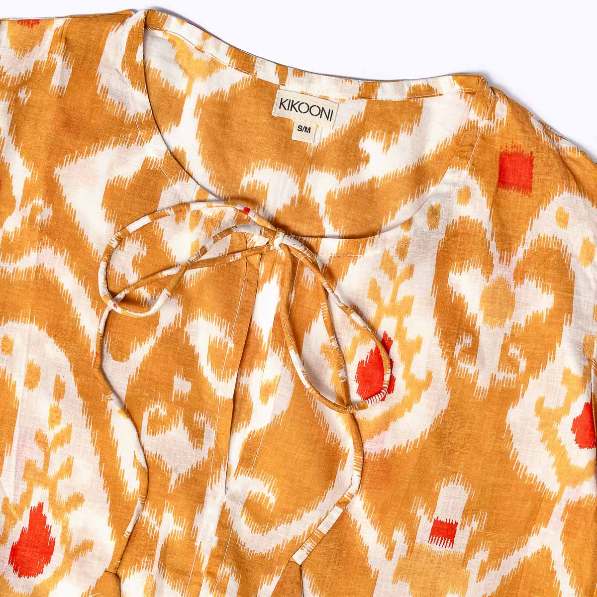Muse Dress "Ochre Paisley"
