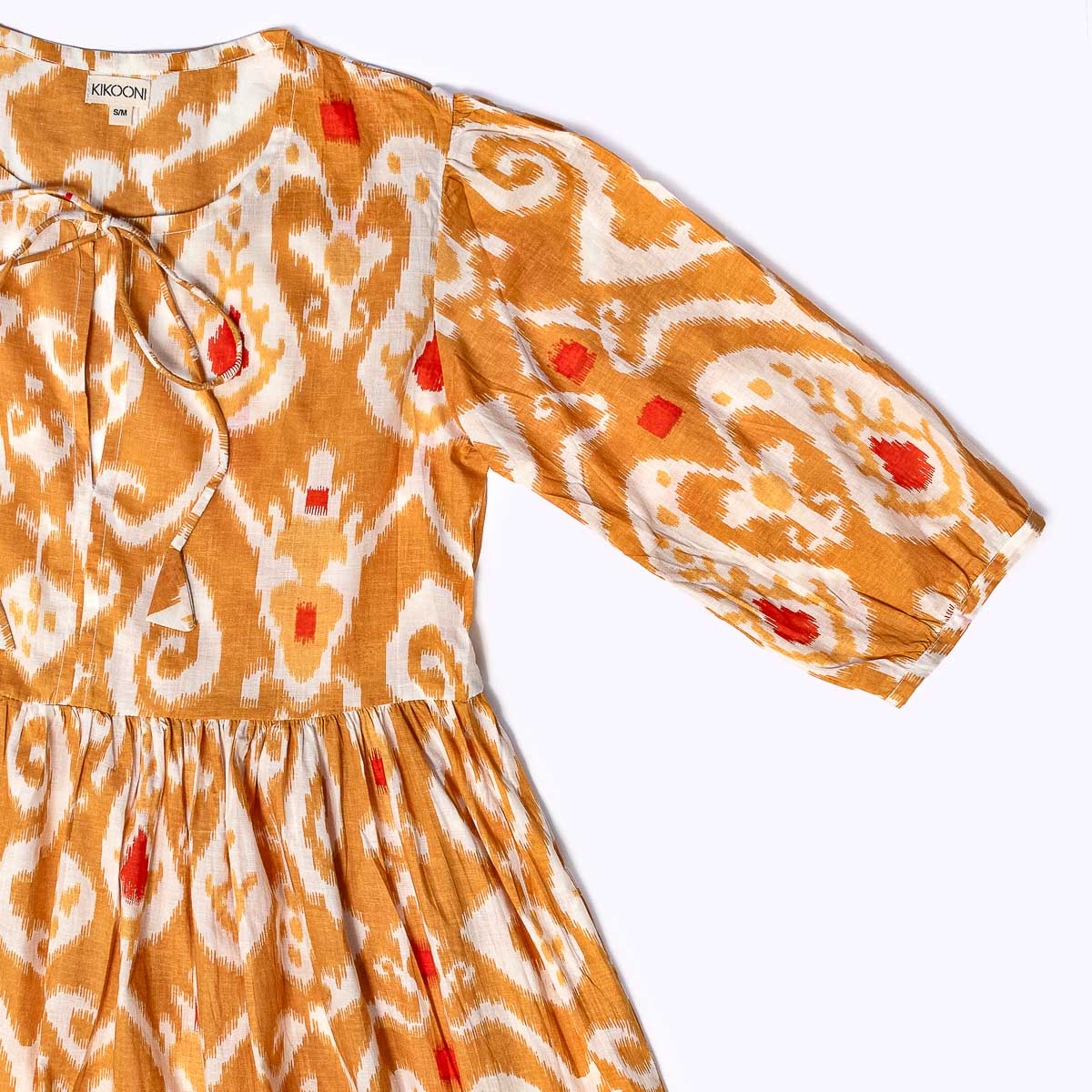 Muse Dress "Ochre Paisley"