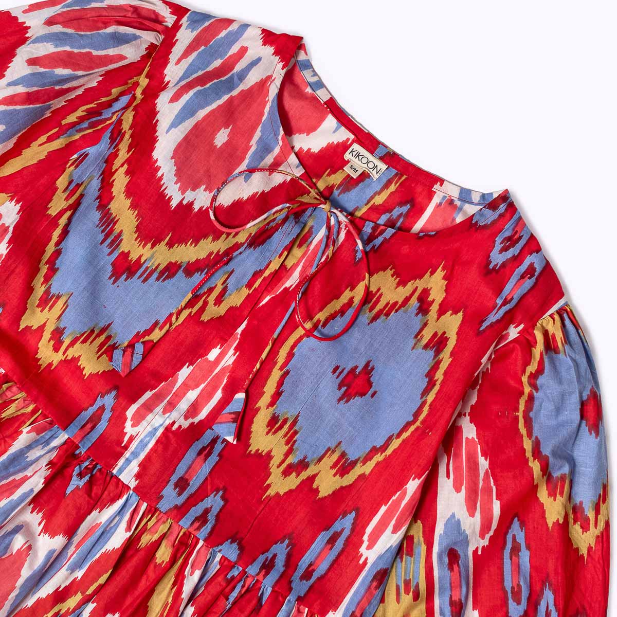 Muse Dress "Red Ikat"