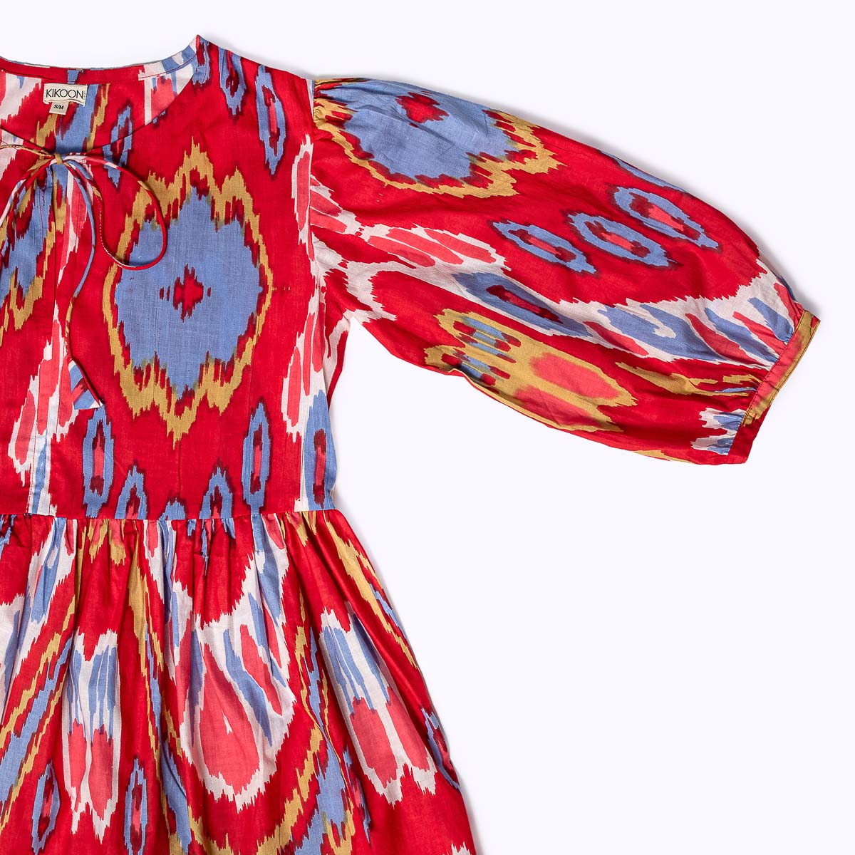 Muse Dress "Red Ikat"