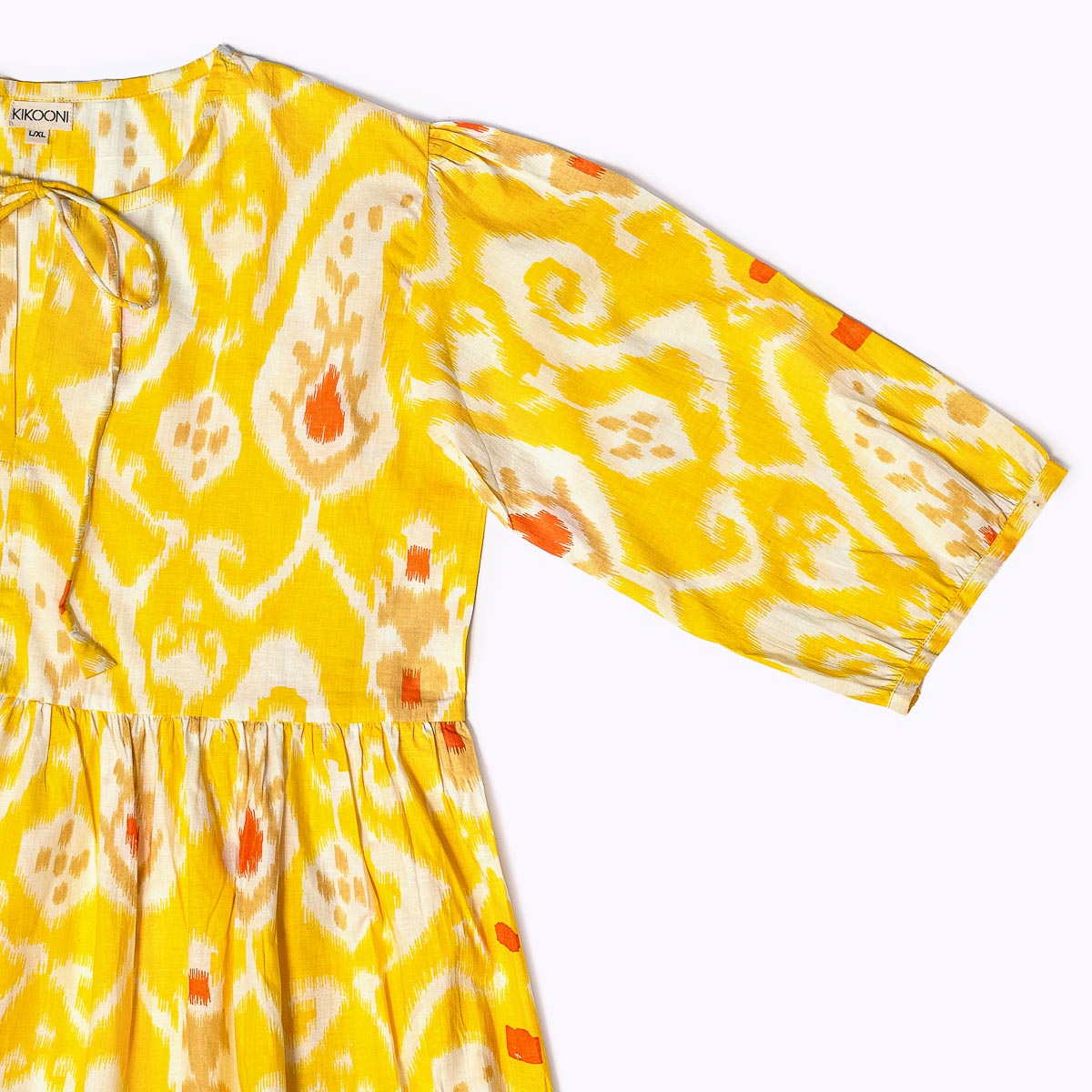 Muse Dress "Yellow Paisley"