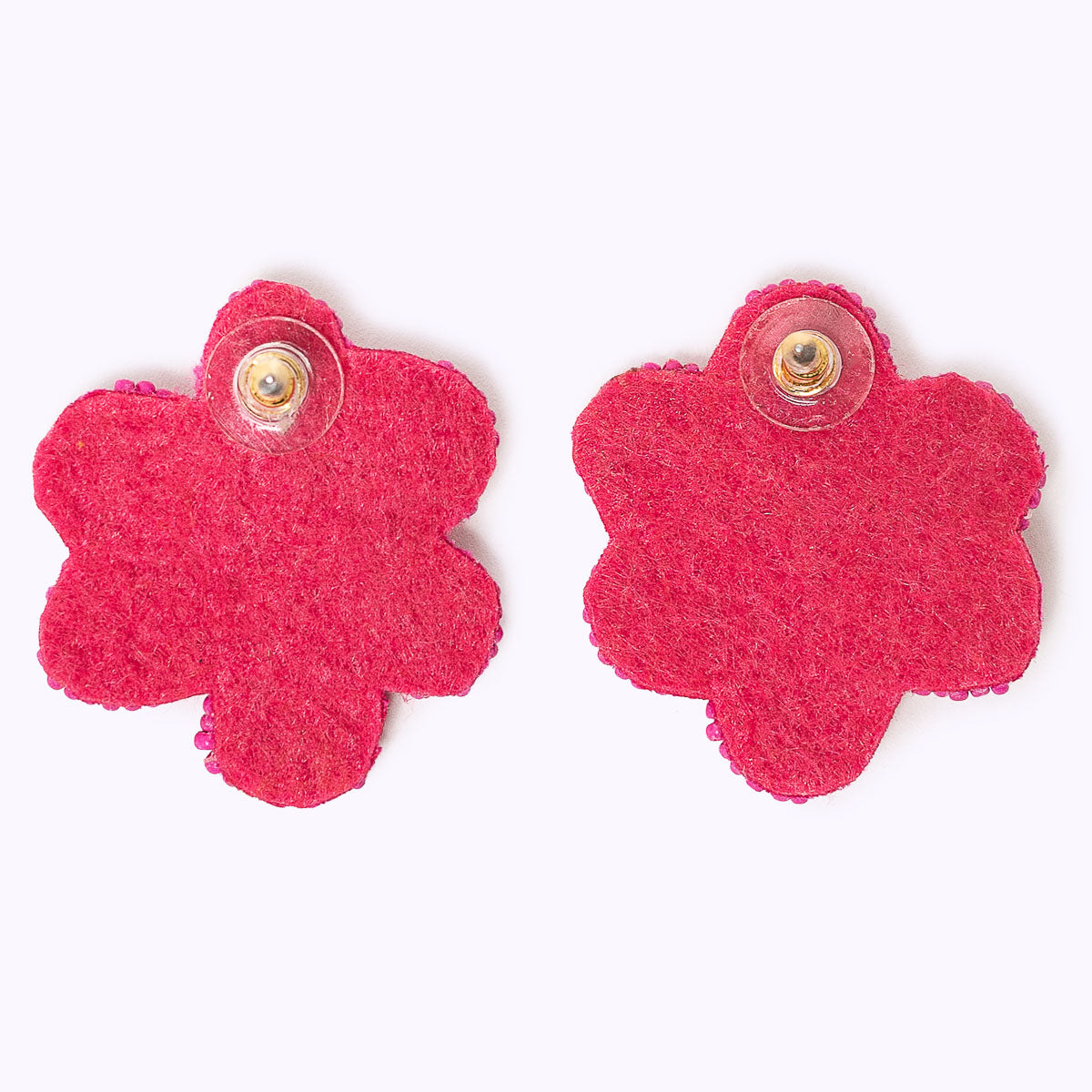 Beaded earrings "My Bloom"