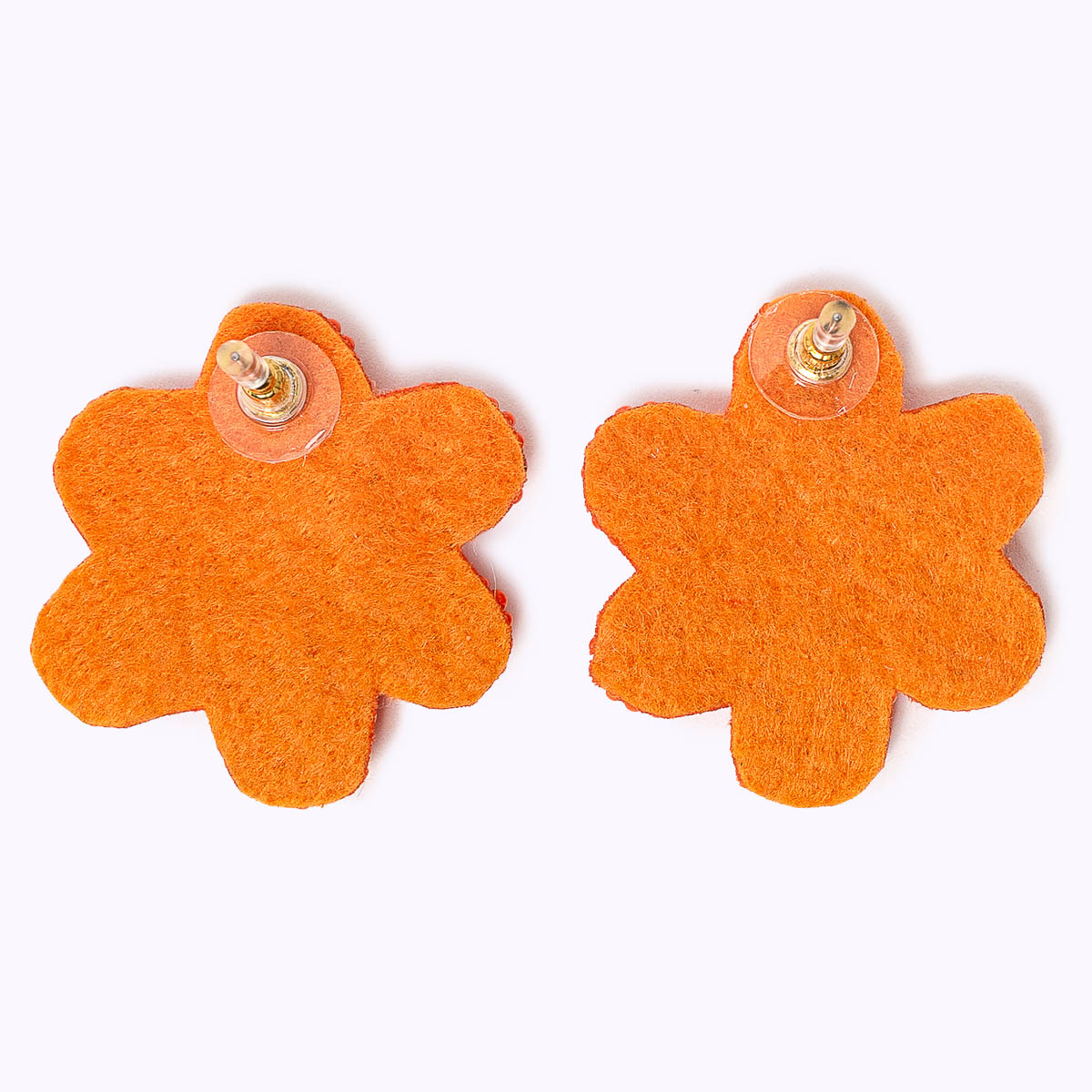 Beaded earrings "My Bloom"
