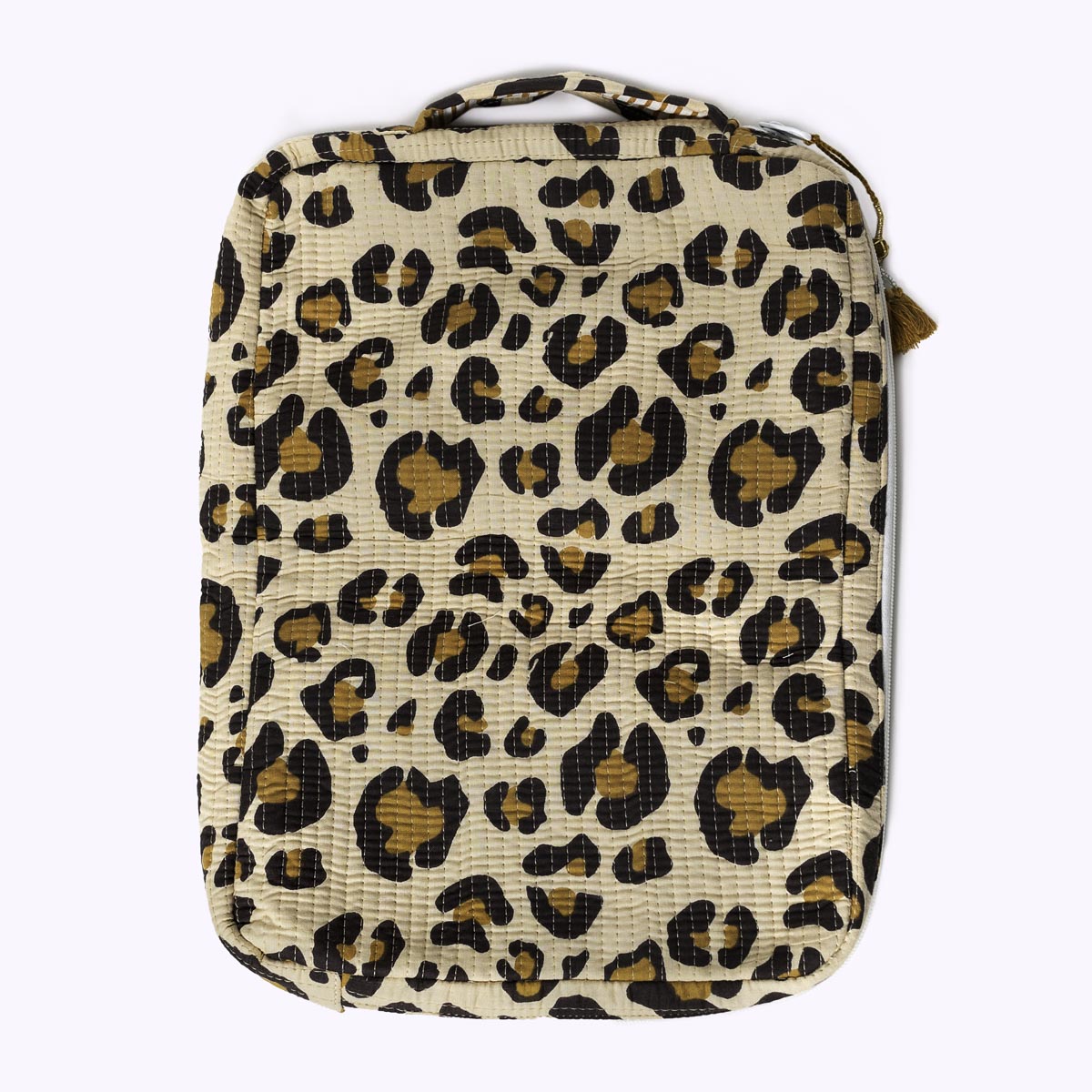 14 Zoll - kleine Handgemachte Laptoptasche "oh Leo"