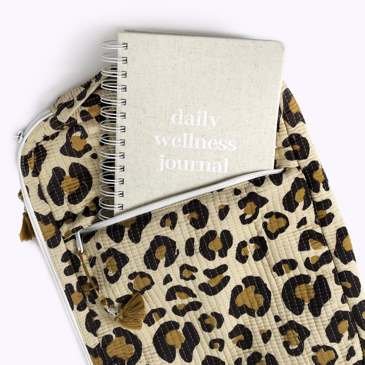 14 Zoll - kleine Handgemachte Laptoptasche "oh Leo"