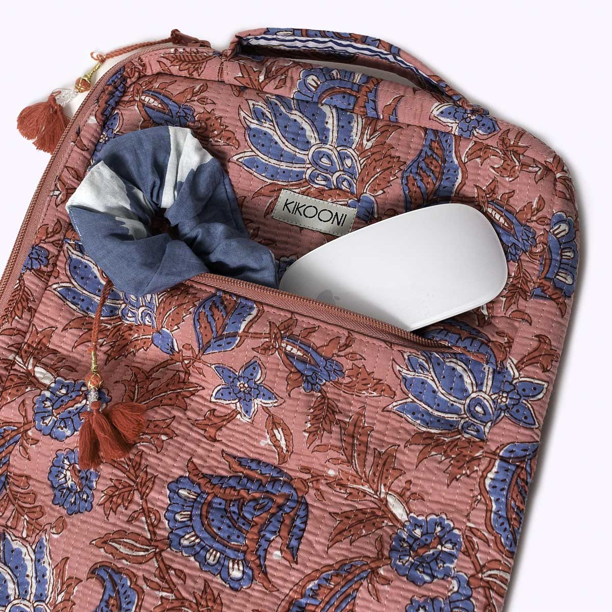 14  Zoll Handgemachte Laptoptasche "Blooming Dreams"  Small