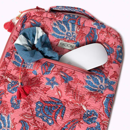 14  Zoll Handgemachte Laptoptasche "Blooming Dreams"  Small