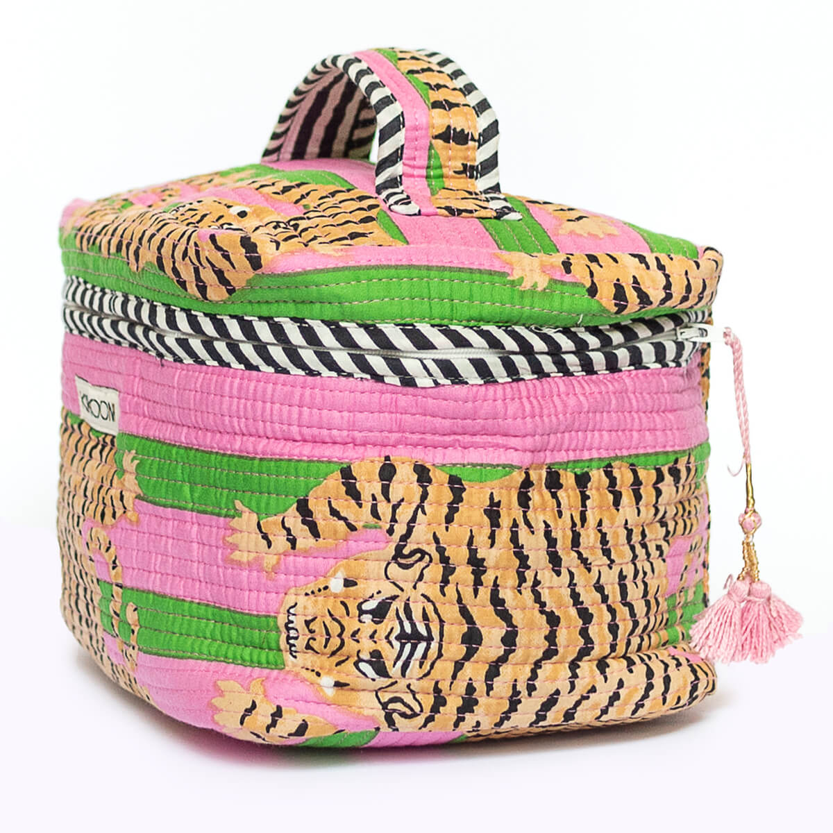 Große Kosmetiktasche BIG BEAUTY "Poppy Tiger Candy"