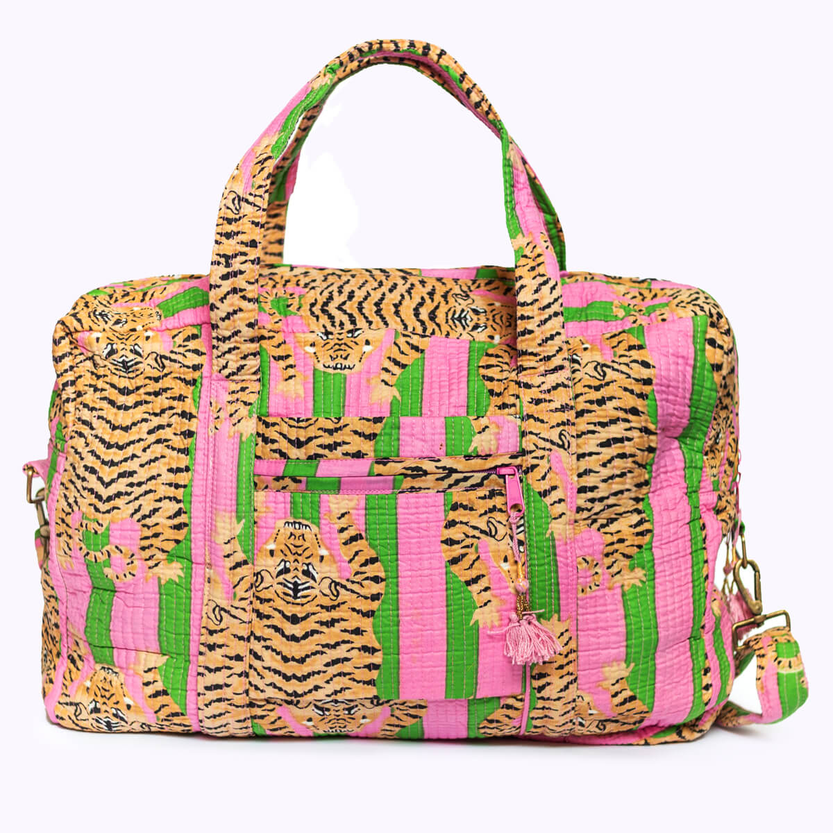 Large travel bag "Poppy Tiger Candy"