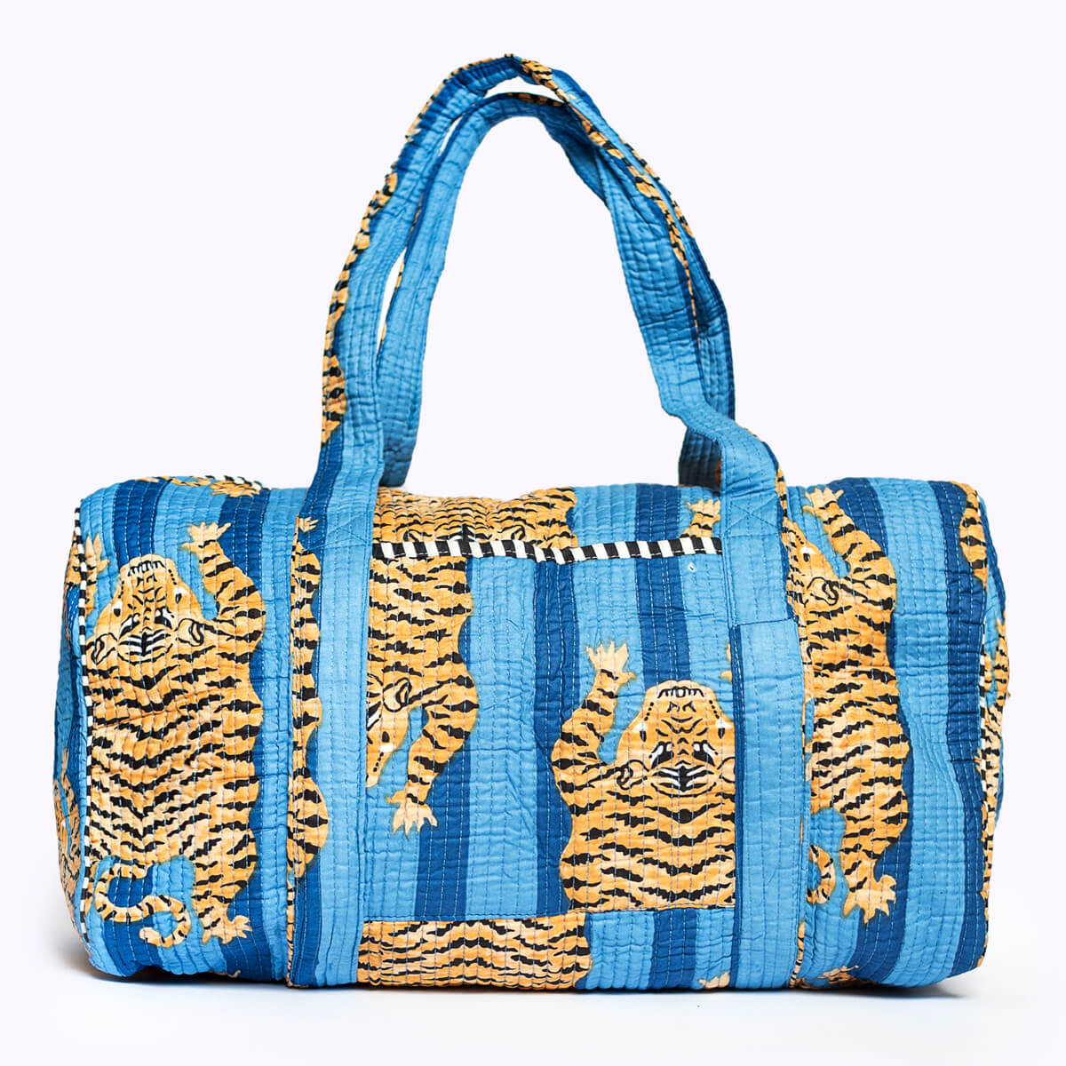 handgemachte Baumwolltasche  "Poppy Tiger Ocean"