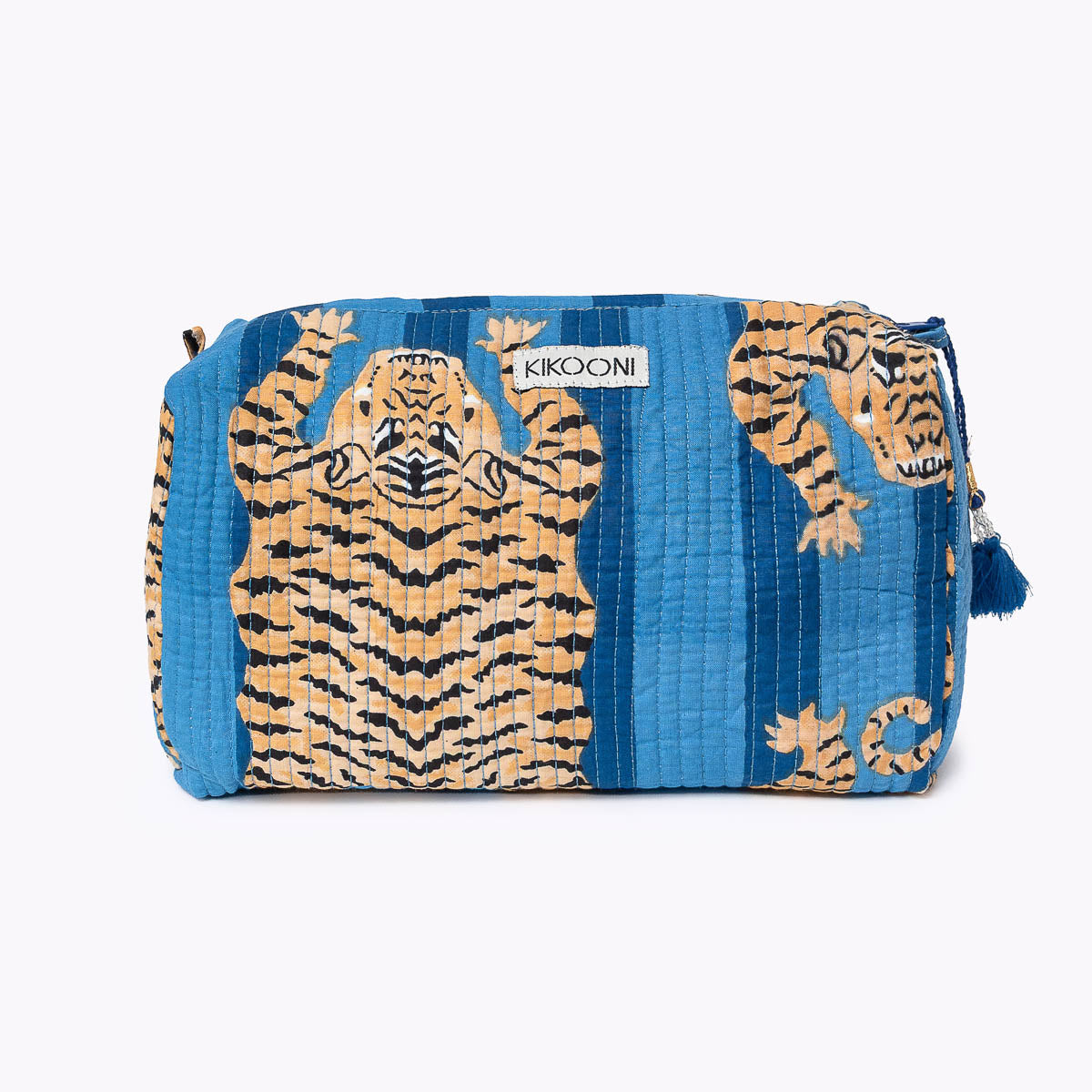 Kosmetiktasche "Poppy Tiger blue"