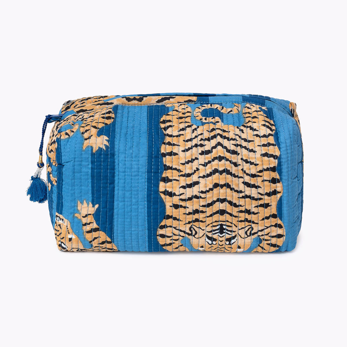 Kosmetiktasche "Poppy Tiger blue"