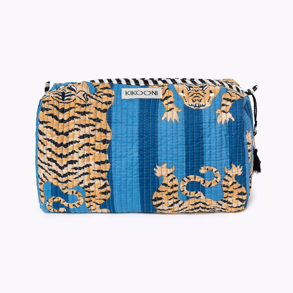 Kosmetiktasche "Poppy Tiger blue"
