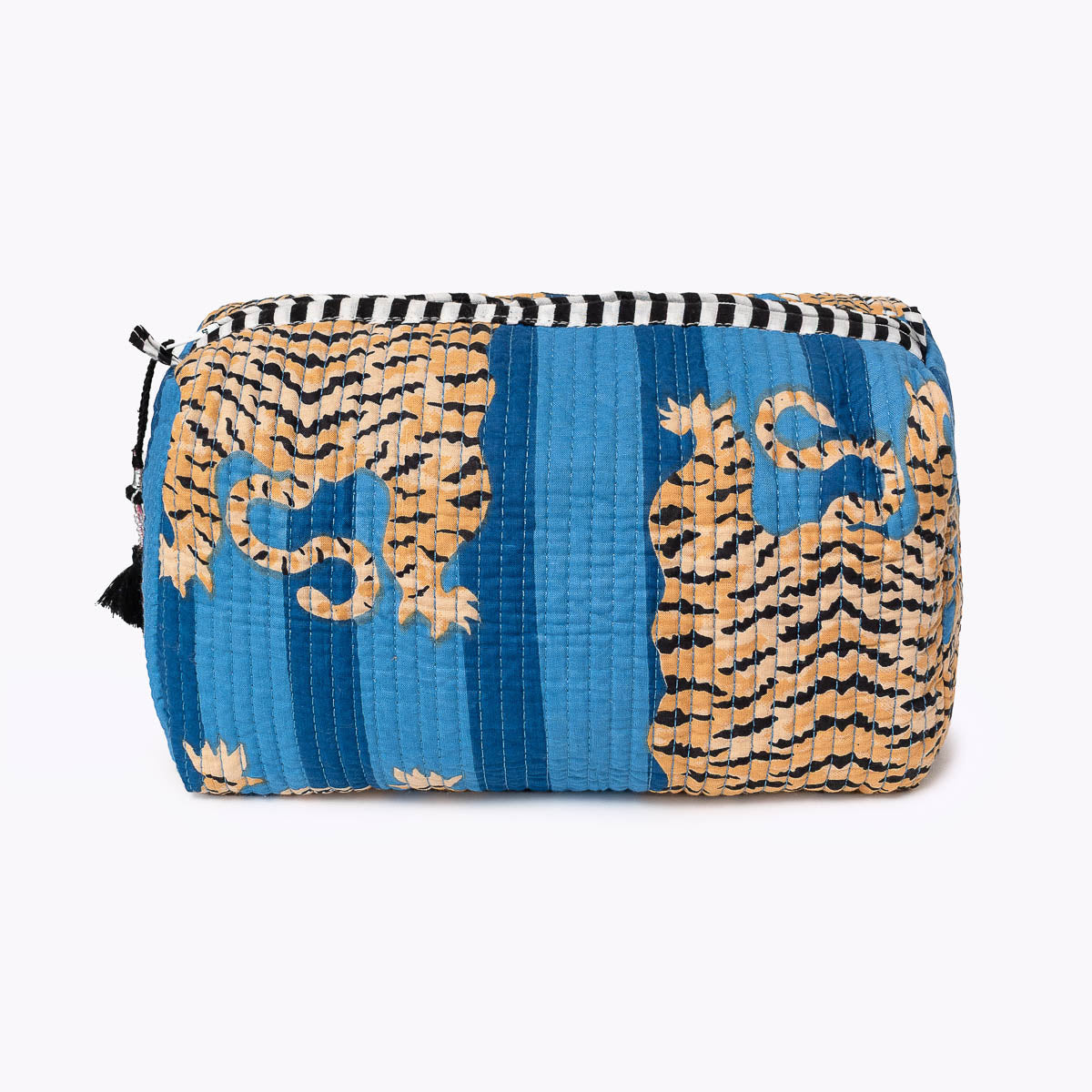 Kosmetiktasche "Poppy Tiger blue"