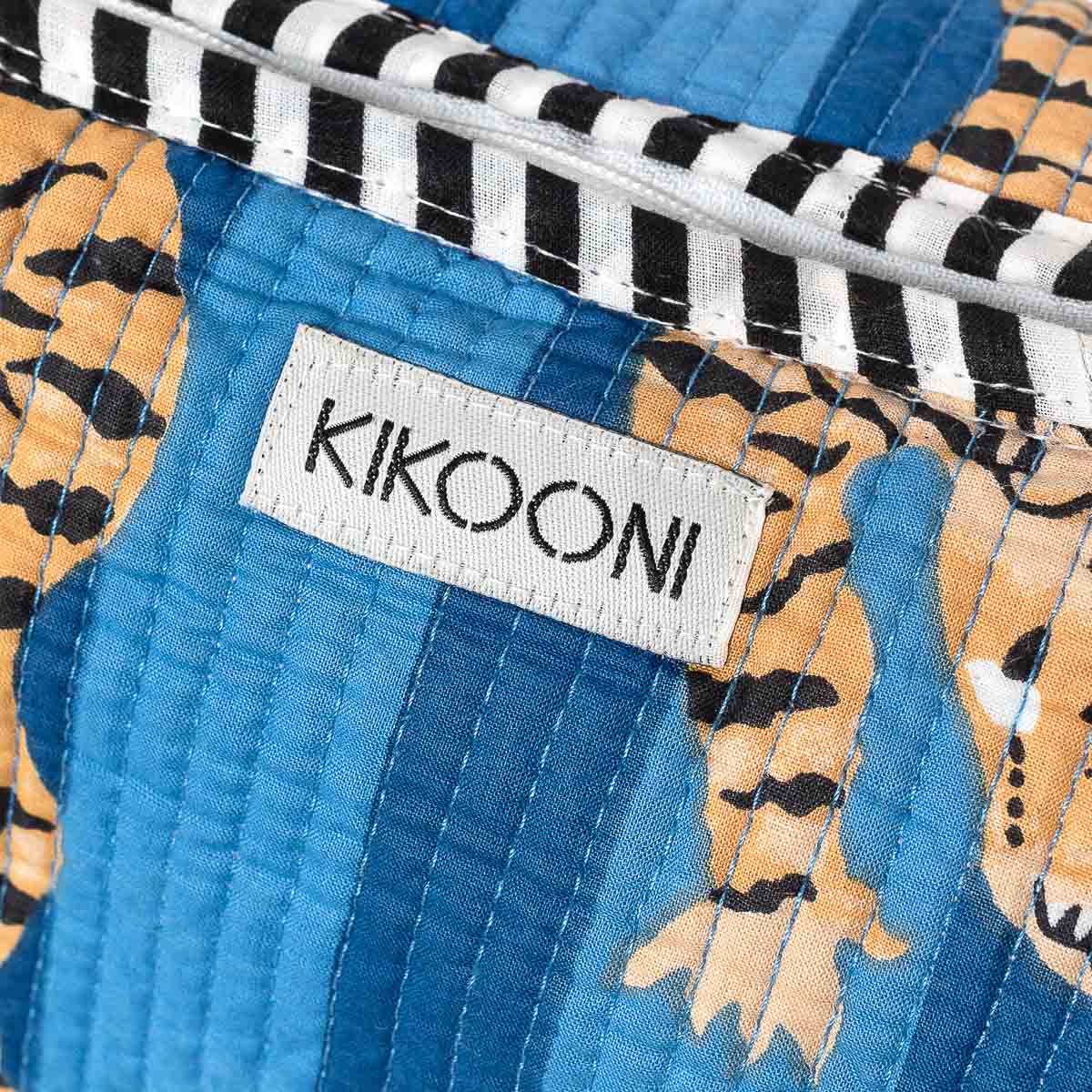 Kosmetiktasche "Poppy Tiger blue"