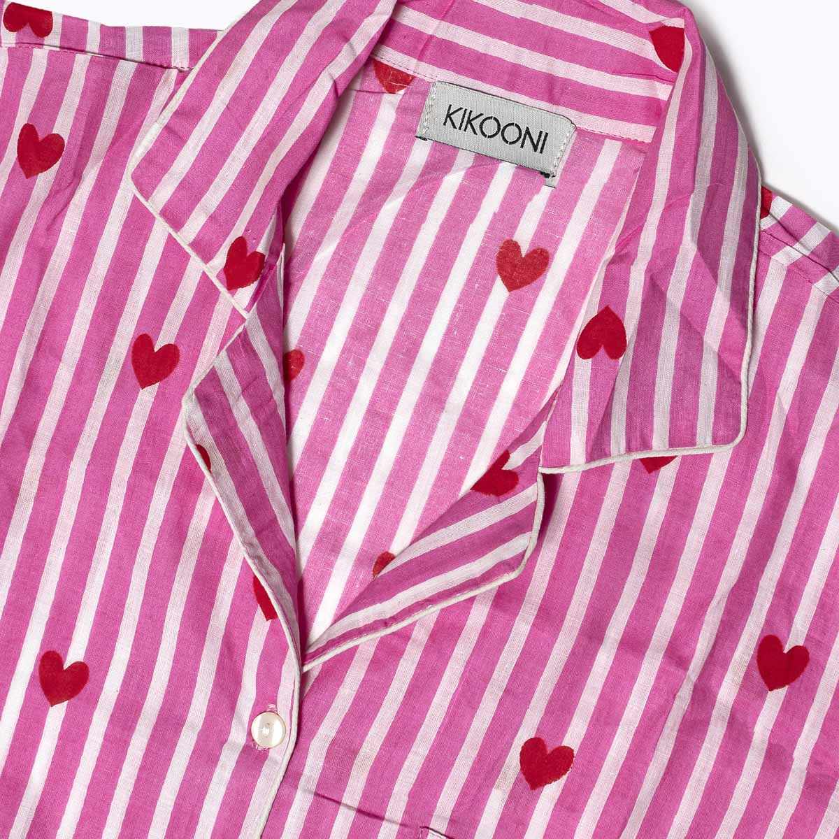 Baumwoll Pyjama "LOVE EDITION" pink